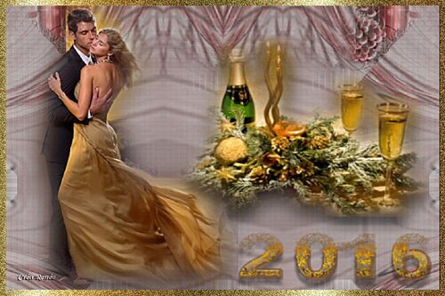  (-*♥*-) Bonne et heureuse Année 2016 mes ami(es)  (-*♥*-)