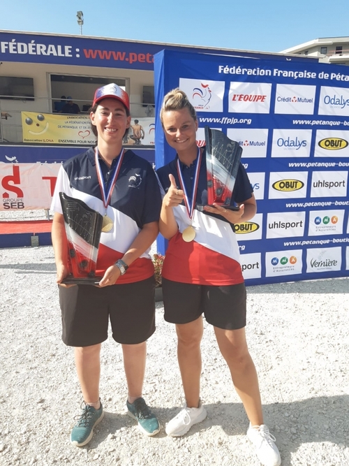 Championnat de France Doublettes Femmes 2019 à Rumilly (74)