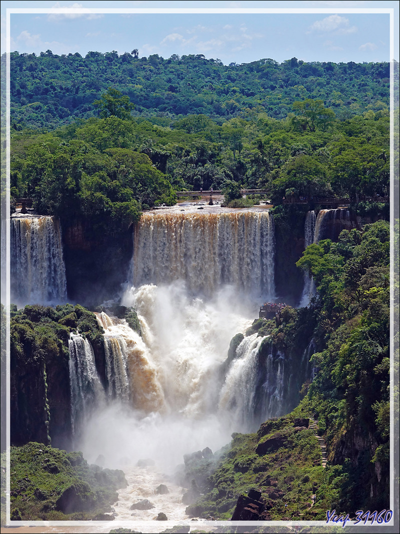 Les chutes d'Iguaçu vues de différents points de vue - Foz do Iguacu - Brésil