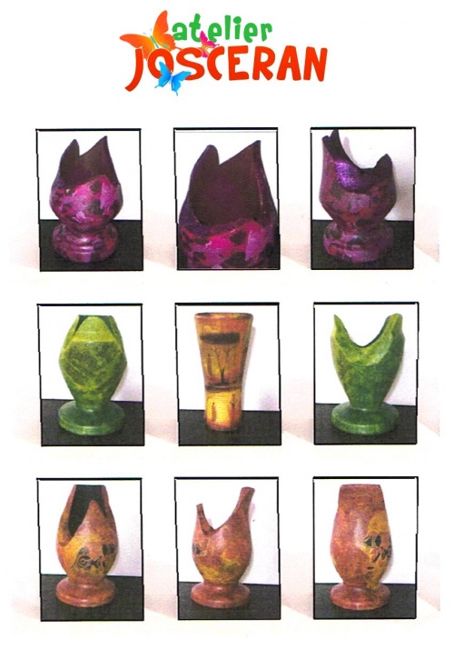 Vases en céramique
