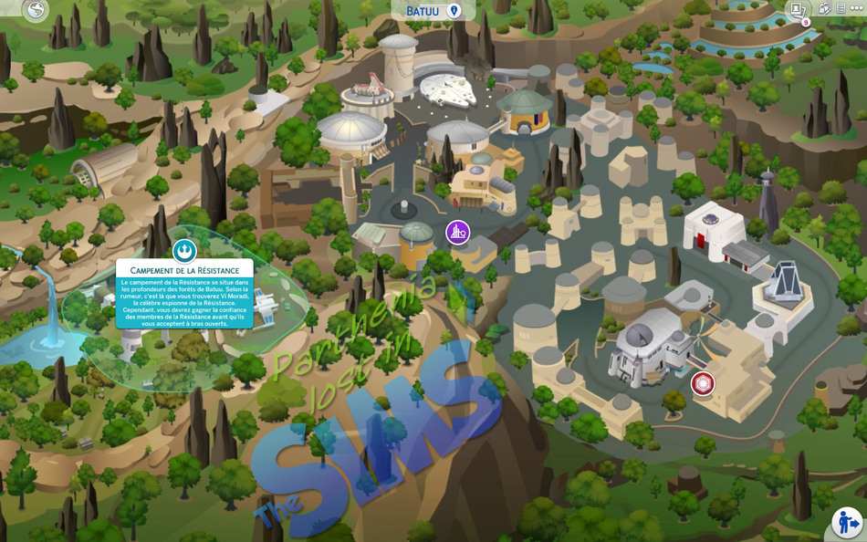 Sims 4 Voyage sur Batuu : Batuu