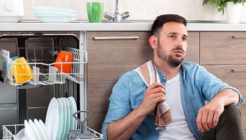 علت خش افتادن ظروف در ماشین ظرفشویی