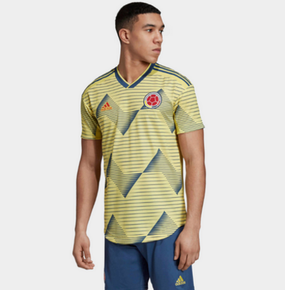 nouveau maillot Colombia Copa América 2019 domicile