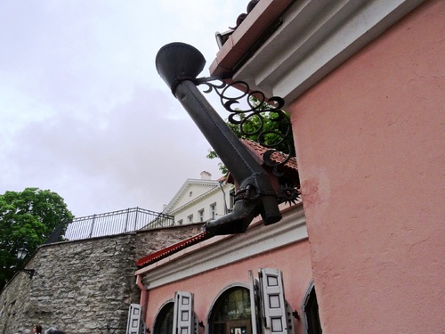 Tallinn en Estonie: autour de la cathédrale orthodoxe Alexandre Nevsky (photos)