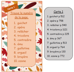 Recherche dans le dictionnaire (2)