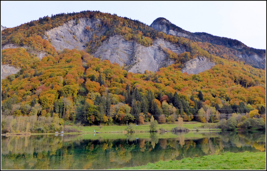 Souvenirs octobre 2015 : Les lacs des Ilettes à Sallanches ( Hte Savoie )