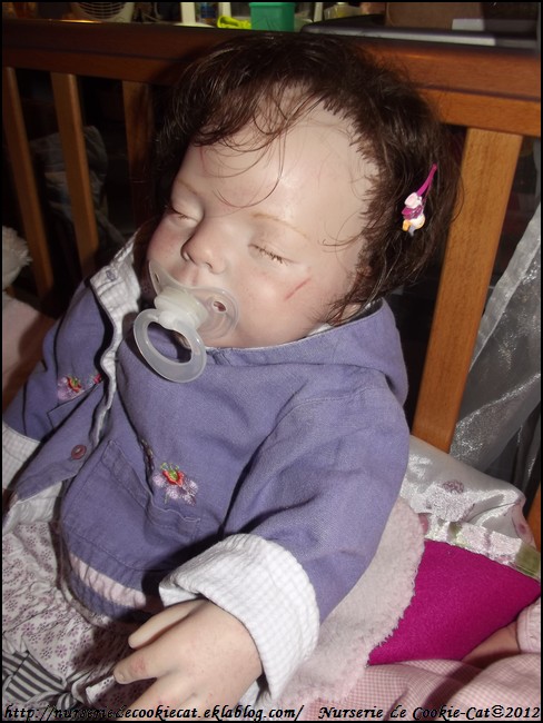 jamie est née dans ma nurserie le 28 avril 2012