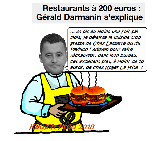 DARMANIN À LA LANTERNE...