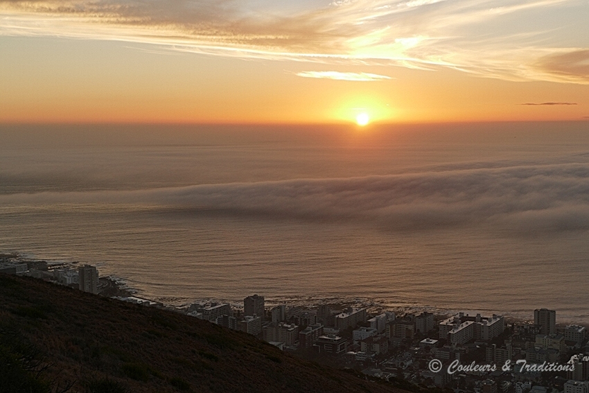 Au dessus des nuages à Cape Town