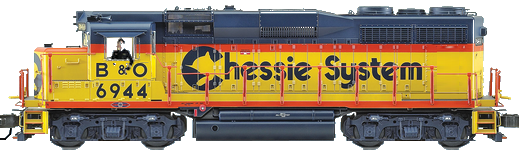 EMD GP30 Chessie System 6944 