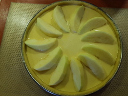 TARTE ALSACIENNE AUX POMMES