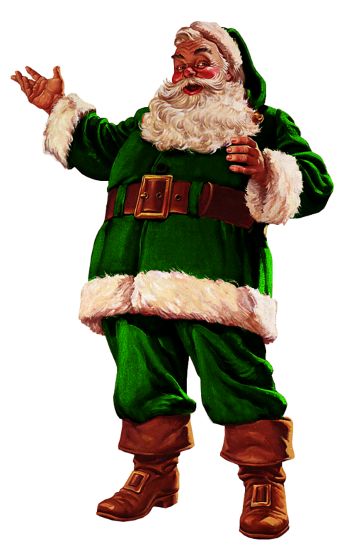 Père Noël vert