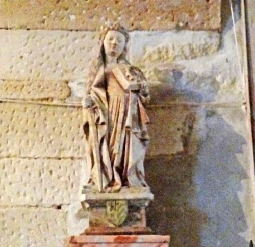 Sainte Catherine et saint Nicolas étaient priés ensemble dans les églises  Châtillonnaises pour favoriser les mariages !