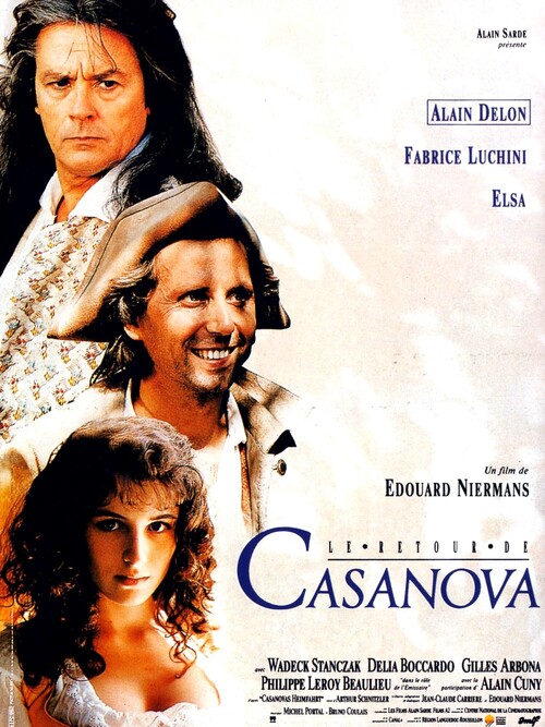 LE RETOUR DE CASANOVA - BOX OFFICE ALAIN DELON 1992