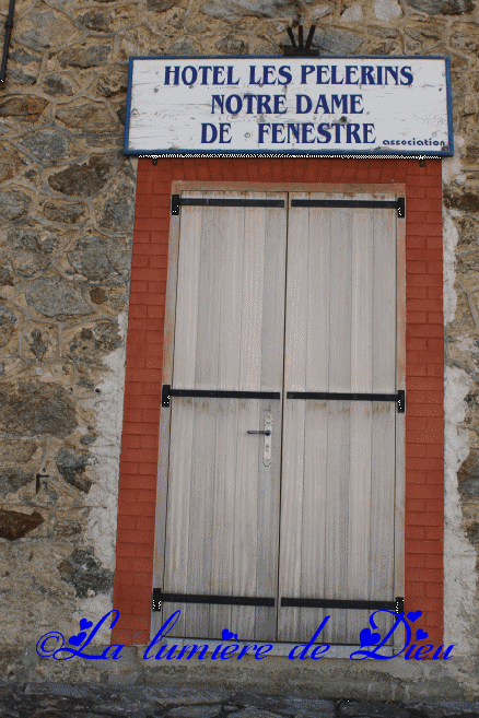Saint Martin Vésubie : Le sanctuaire de la Madone de Fenestres