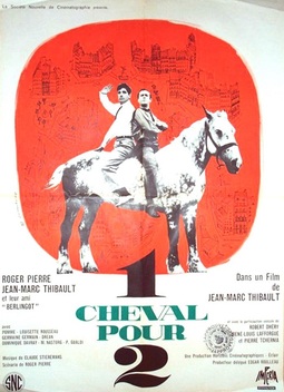 UN CHEVAL POUR DEUX BOX OFFICE FRANCE  1962