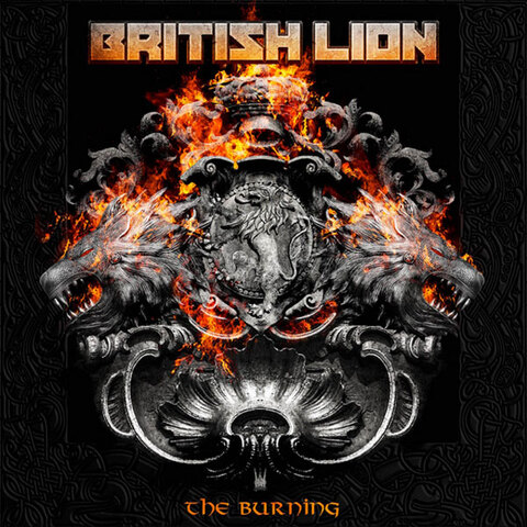 BRITISH LION (avec Steve Harris) - Détails et extraits du nouvel album The Burning