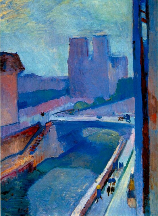 Matisse /8/        1903-l'atelier sous les toits
