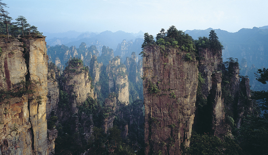 Photos du Jour Montagnes de Huangshan dans la province d'Anhui, Chine