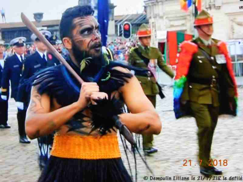 NOTRE DEFILE MILITAIRE DU 21/7/2018 A BRUXELLES