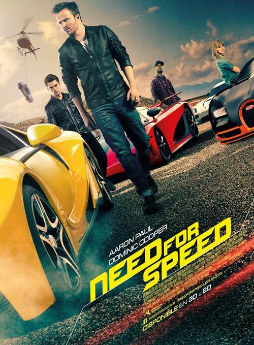 Need for Speed : au cinéma le 16 avril 2014 (BANDE ANNONCE + AFFICHE)
