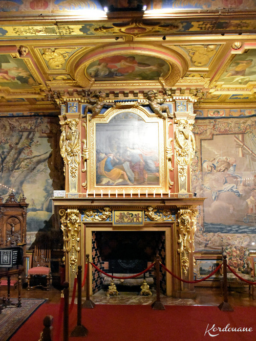 Photos mobilier et décorations - château de Cheverny
