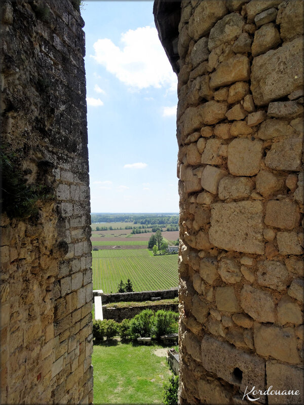 Photos détails de la forteresse médiévale de Langoiran