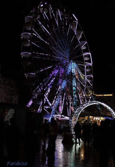 Les illuminations - suite : la Grande roue