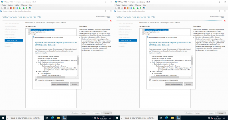 Configurer un VPN L2TP/IPsec de site à site sur Windows Serveur 2022