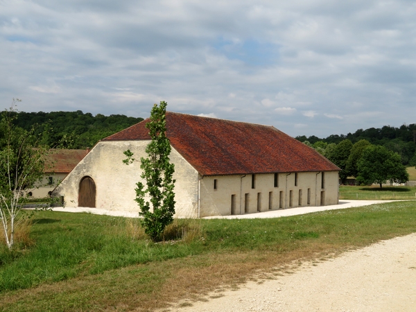 La grange cistercienne de Beaumont a fait l'admiration des visiteurs....