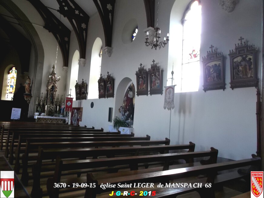 20/09/2015 EGLISE SAINT  LEGER   DE  MANSPACH 68 1/4   D 31/05/2016