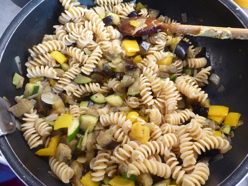 Un Gratin de Torsades aux Légumes du Soleil