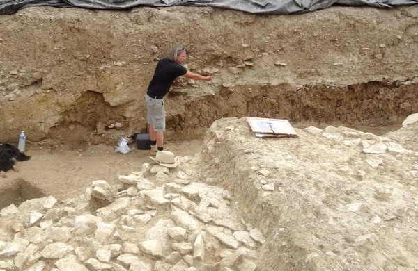 Les adhérents de la Société Archéologique et Historique du Châtillonnais ont visité le chantier 2016 des fouilles de Vix