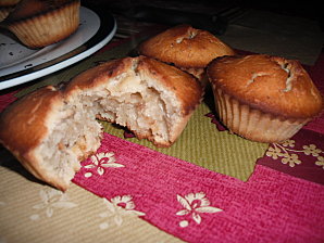 Muffins au pralin
