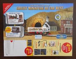 N° 1 Construisez le circuit miniature du Far West - Test