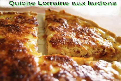 Quiche Lorraine aux lardons