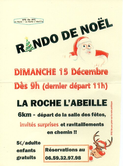 Randonnée de Noël