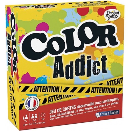Color Addict -Un jeu de cartes pour en voir de toutes les couleurs