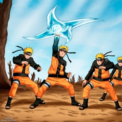 La nouvelle technique de Naruto(Rasen-shuriken)