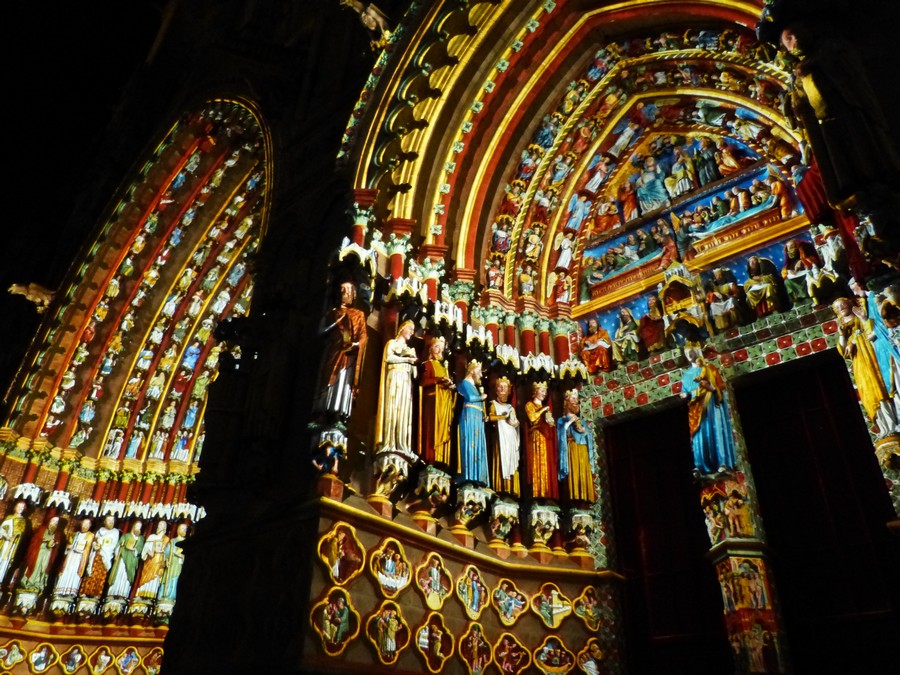 La Cathédrale d'Amiens en couleurs