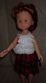 Mamie a cousu pour la poupée de Clara