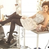 Clichés photoshoot Ashley Greene pour Teen Prom magazine