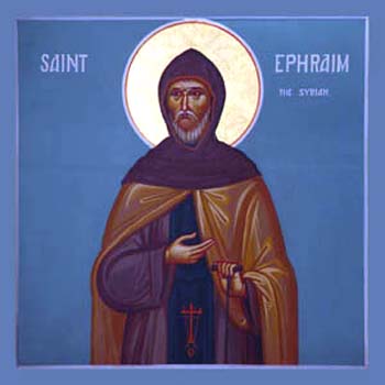 Saint Ephrem le Syrien, Diacre et Docteur de l'Eglise (+ 373)