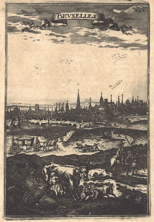 Bruxelles 1683 - Alain Manesson Mallet