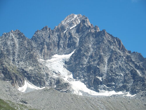 le glacier d'Argentière.
