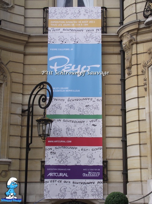 Exposition "Peyo la vie et l'œuvre d'un conteur merveilleux" à Paris