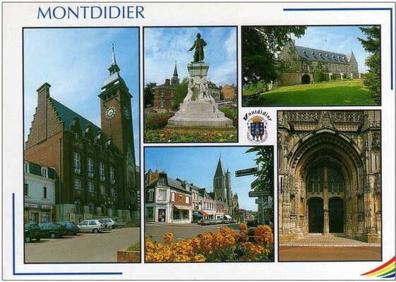 Montdidier - Carte multivue