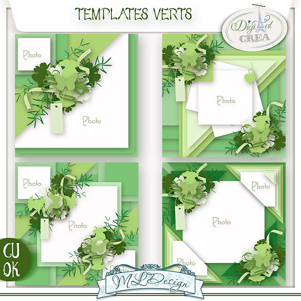 Templates verts by MLDsign _ Cu/Pu