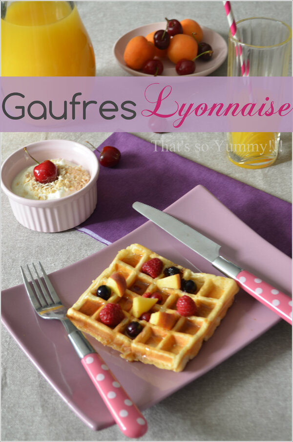 Gaufres Lyonnaise