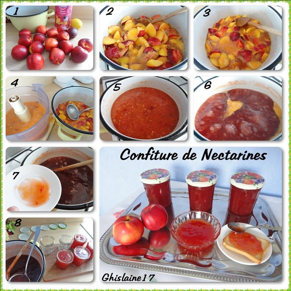 Confiture de Nectarines - 2ème